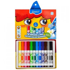 Фломастери "Marco Super Washable" 12 кол. /1630-12СВ/ (1/12/48) Фломастери "Marco Super Washable" 12 кол. /1630-12СВ/ (1/12/48)