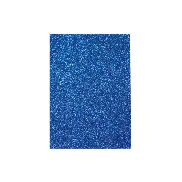 Flexica (foamiran) with glitter "WB" /7944/ 20*30cm, BLUE, 2mm (10 sheets/pack) (1/100)