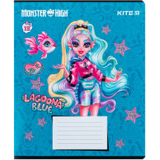 Тетрадь уч. "Kite" 12л.== /MH24-234/ "Monster High" гиб. лак + УФ лак (25/600)