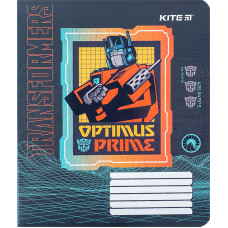 Тетрадь уч. "Kite" 18л.# /TF24-236/ "Transformers" гибр. лак + УФ лак (20/400)