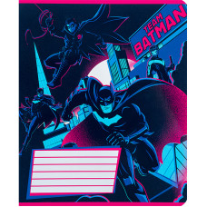 Тетрадь уч. "Kite" 18л.== /DC24-237/ "DC Batman" гиб. лак + УФ лак (20/400)