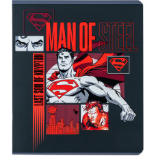 Тетрадь уч. "Kite" 24л.# /DC24-238/ "DC Justice League" софт тач + УФ лак (20/320)