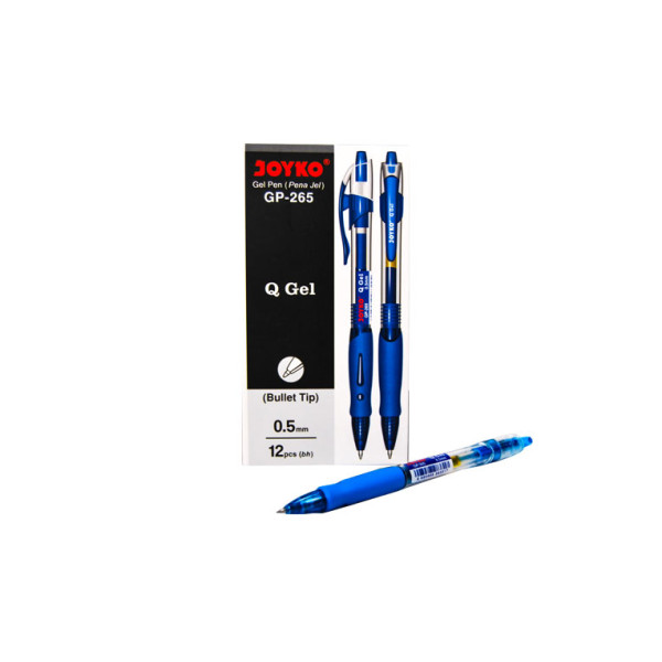 Pen gel machine "JOYKO" /GP-265/ 0.5 mm black (12/144/1728)
