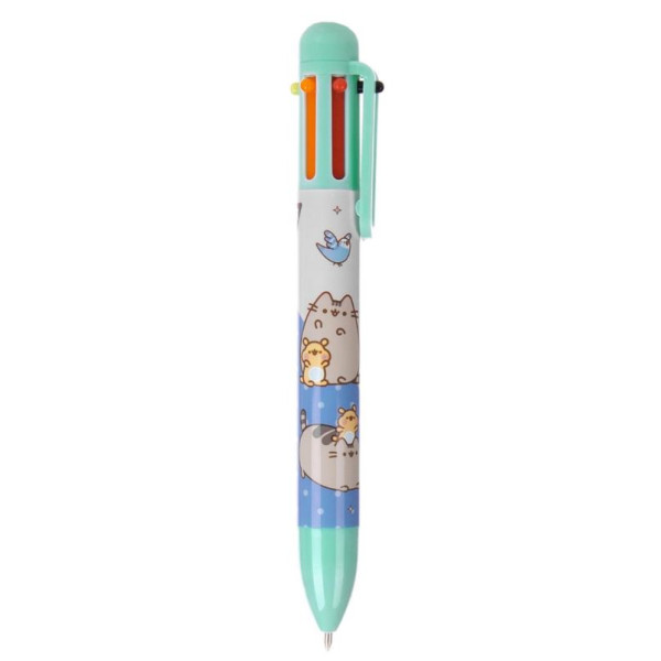 Ballpoint pen "YES" /412267/ "Pusheen" 0.7 mm, 6 colors (24/24)