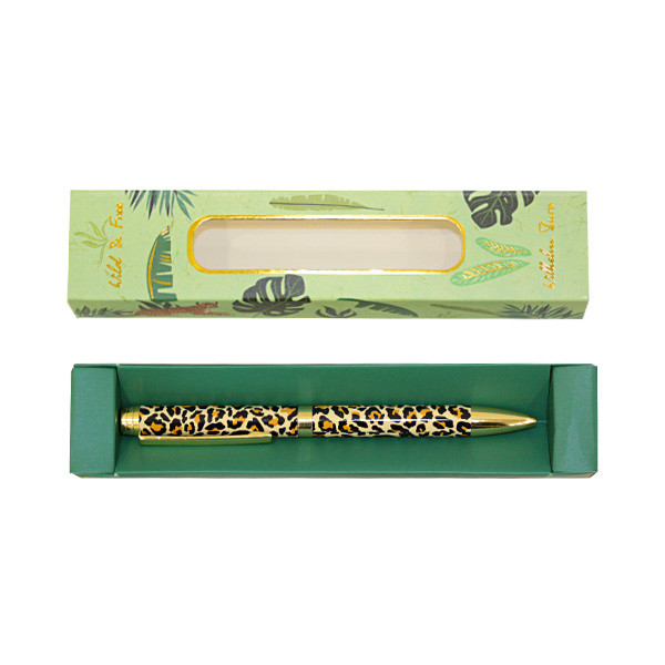 Gift ballpoint pen. WB /WB167/ "Leopard print" (1/100)
