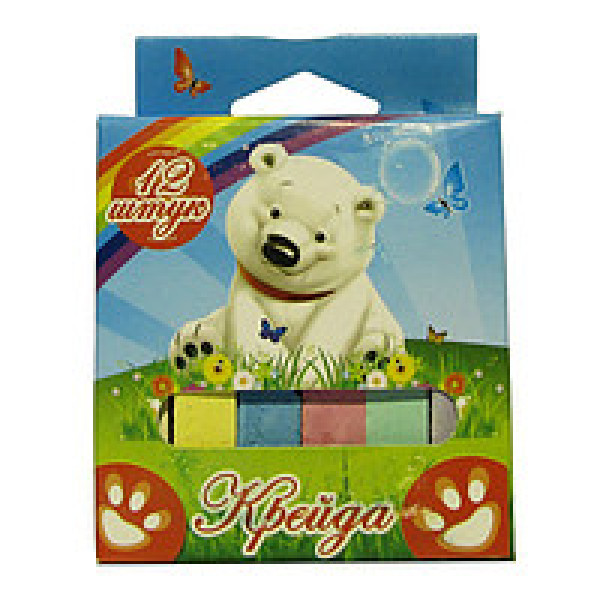 Colored chalk 12 pcs. /iTEM110705P/ (150)