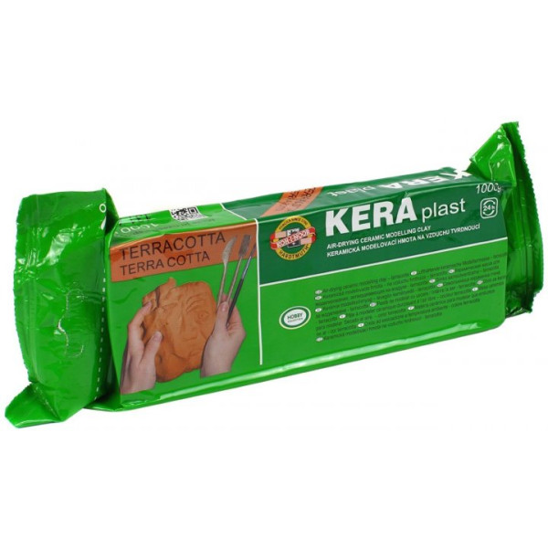 Пластилін "Koh-i-Noor" "Keraplast" 1000g terracota (1/10)