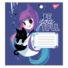 Тетрадь уч. "YES" 12л.# /766522/ "BeYouTiful" (25/500)