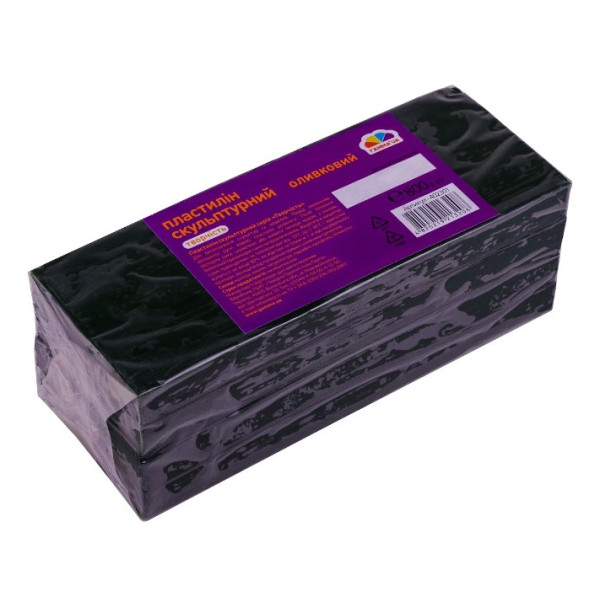 Sculptural plasticine "GAMMA'UA" OLIVE /402301/ 800g. (1/3)