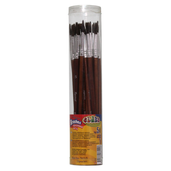 Squirrel brush "CLASS" No. 5, /7611/5/ (25/1250)