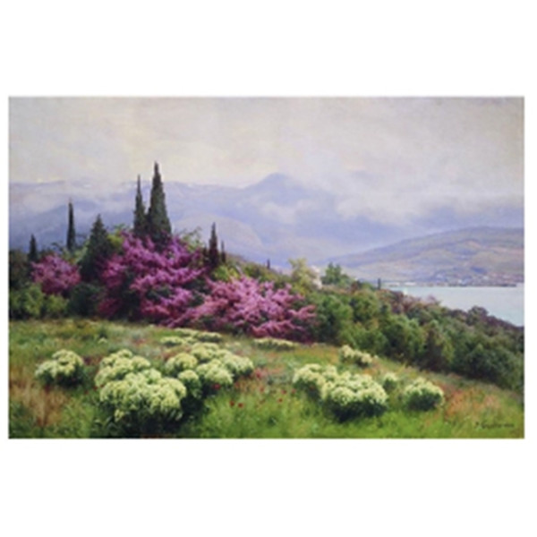 Diamond mosaic "Go to art" /177287/ "Spring in the Crimea" 30*40 cm