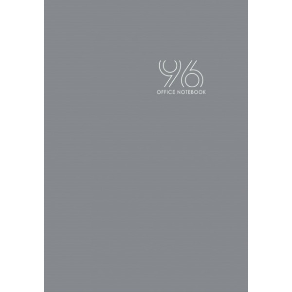 Notebook A4/96 sheets. "Bourgeois" /dyz.23231/ integrated cover, mat.lam., external block 55g, # (1/10)