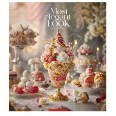 Тетрадь уч. "Star" 60л.# /3477K/ "Luxury desserts" УФ-лак (девочка) (10/100)