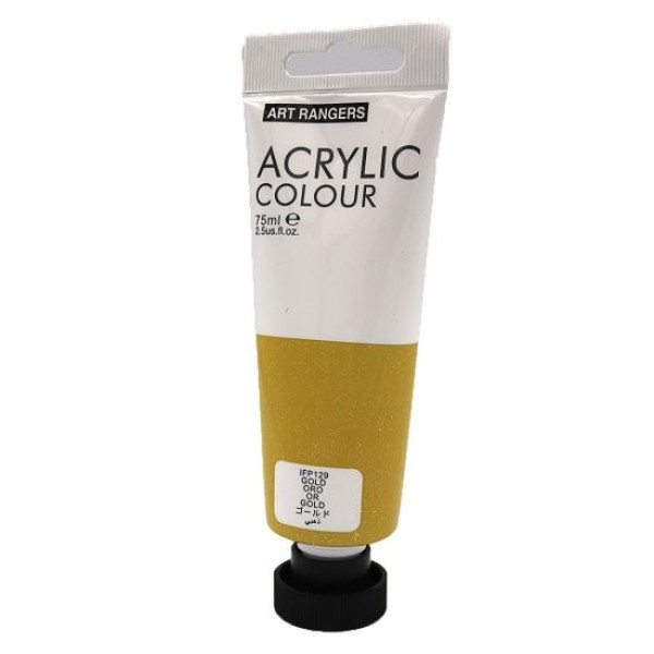 ACRYLIC "Art rangers" /IFP129/ Gold 75ml, sq. tuba (1/6)