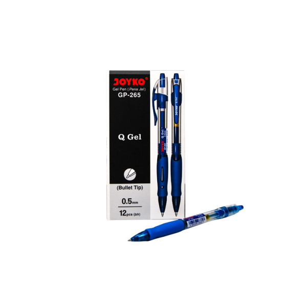 Pen gel machine "JOYKO" /GP-265/ 0.5 mm blue (12/144/1728)