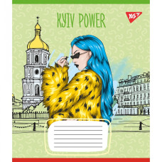 Тетрадь уч. "YES" 18л.# /766586/ "Pretty women" (25/400)