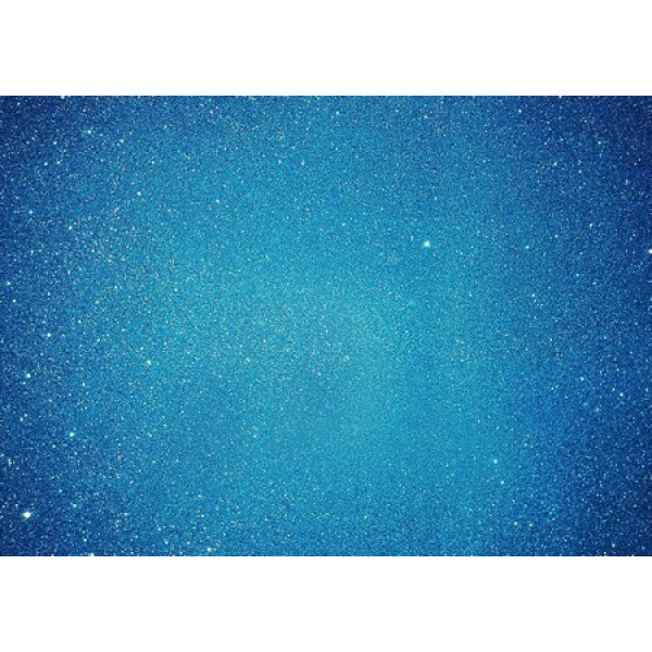 Flexica (foamiran) "WB" /10500/ 20*30cm, with lake-blue glitter, 2mm (10 sheets/pack) (1/100)