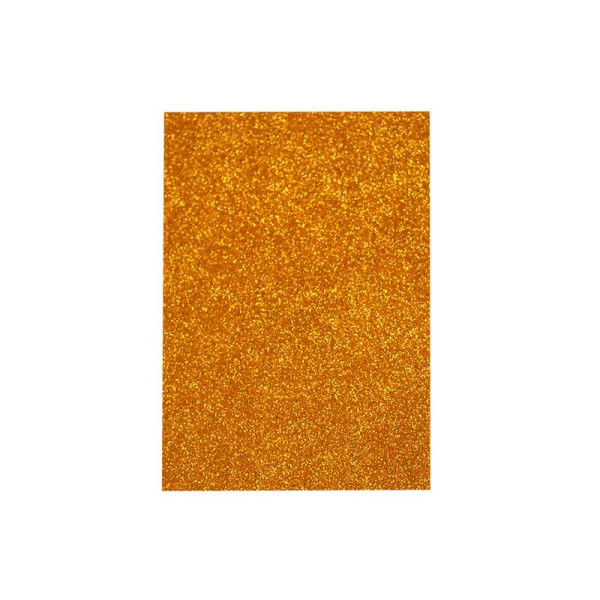Flexica (foamiran) with glitter "WB" /7951/ 20*30cm, BRONZE, 2mm (10 sheets/pack) (1/100)