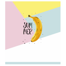 Тетрадь уч. "Genius" 48л.== №3069L "Summer" ВД-лак (дев) (10/100)