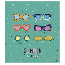 Тетрадь уч. "Genius" 12л. == №2889L "Mood stories" голог. тиснение (дев) (30/300)