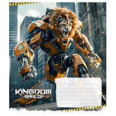 Тетрадь уч. "Школярик" 12л.# /3467K/ "Animals transformers" ИД лак (мальчик) (30/300)