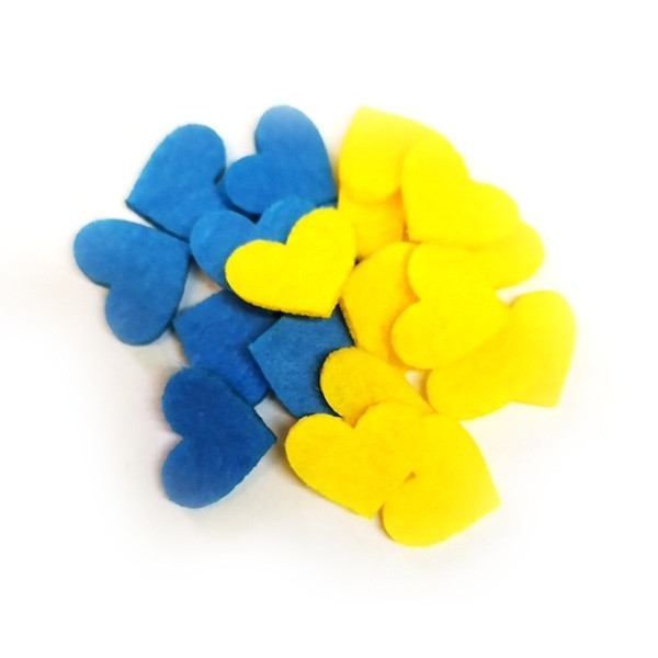 Blank "Diamond pens" /120762/ "Heart", 2 cm/2 mm, black, 200 pcs in a pack