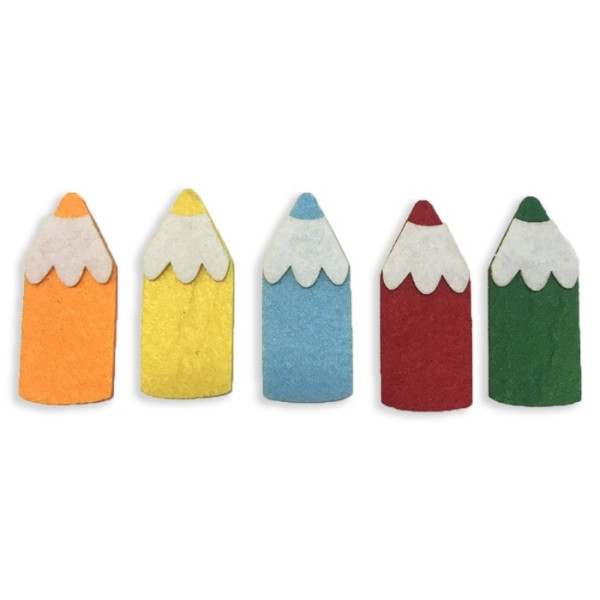 Blank "Diamond pens" /120502/ "Colored pencils", 6 cm, 50 pcs in a pack, MIX