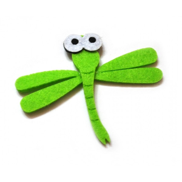 Blank "Diamond handles" /120646/ "Dragonfly", 6.5 cm, 30 pcs in a pack