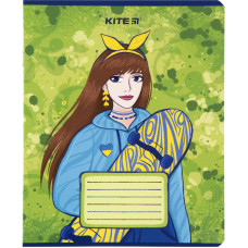 Тетрадь уч. "Kite" 18л.# /K23-236-2/ УФ лак, Украинки (20/400)