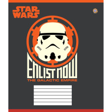 Тетрадь уч. "ЗУ" 12л. == / 793957 / STAR WARS ICONS -16 (25/500)