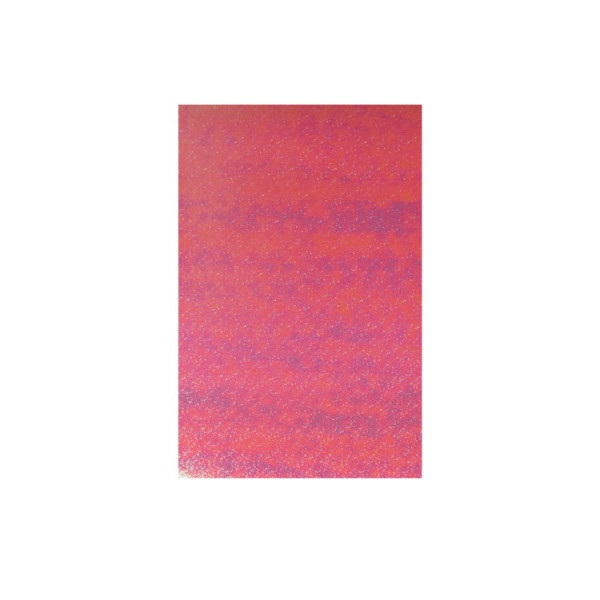 Flexica (foamiran) "WB" /7641/ 20*30 cm, PINK laser. 1.5 mm (10 sheets/pack) (1/20)