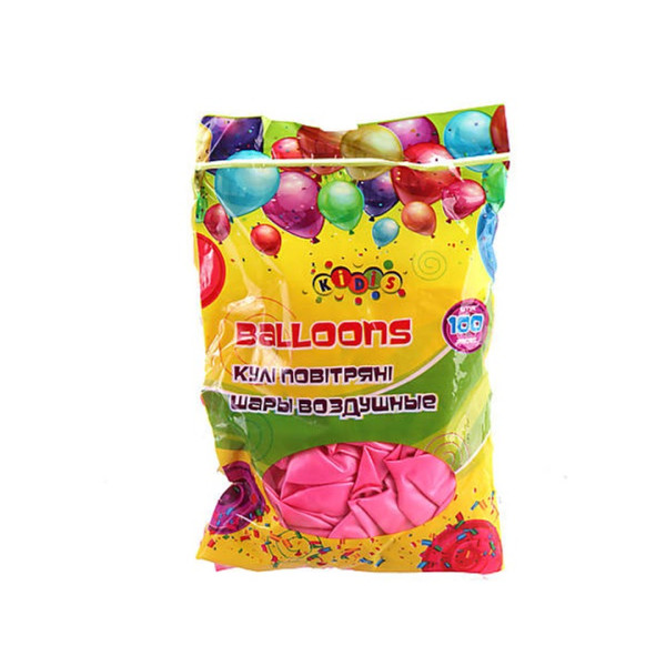 Balloons "Kidis" /8642/ Pink mother-of-pearl, 12'(30cm) 100pcs/pack
