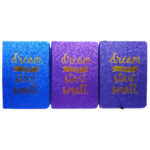 Notepad A5/80 sheets /7851/ "Glossy inscriptions" w/w tv. area, 70g/sq.m, #, mix (1/6)