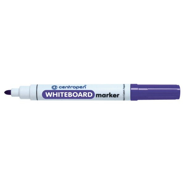 Dry-erase marker "Centropen" /8559/08/ for blackboard, purple (10)