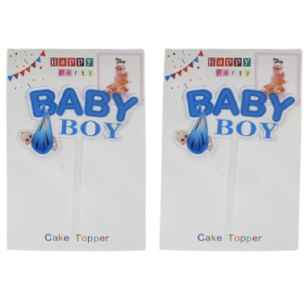 Топпер для торту /90800-6/ "Baby boy" 14 см (12/1200)