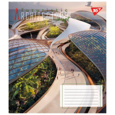 Тетрадь уч. "YES" 60л.== /767157/ "Futuristic architecture" (10/160)