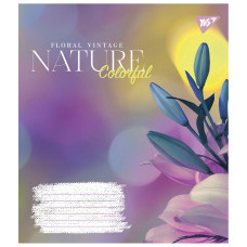 Тетрадь уч. "YES" 60л.== /767160/ "Nature colorful" (10/160)