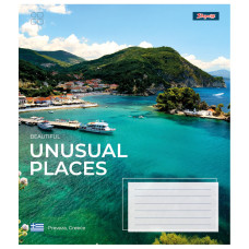 Тетрадь уч. "1В" 96л.== /767424/ "Unusual places" (5/120)