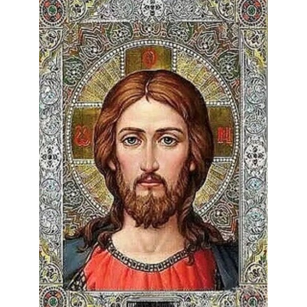 Diamond mosaic "Go to art" /189526/ "Jesus Christ" 30*40 cm