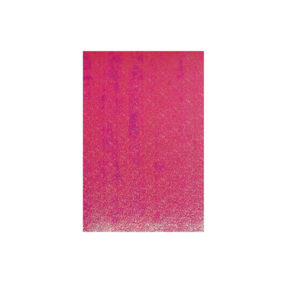 Flexica (foamiran) "WB" /7646/ 20*30 cm, RASPBERRY laser. 1.5 mm (10 sheets/pack) (1/20)
