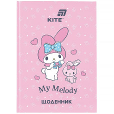 Дневник школьный "Kite" /HK26-262-4/ твердая обкл. PU, My Melody (1/20)
