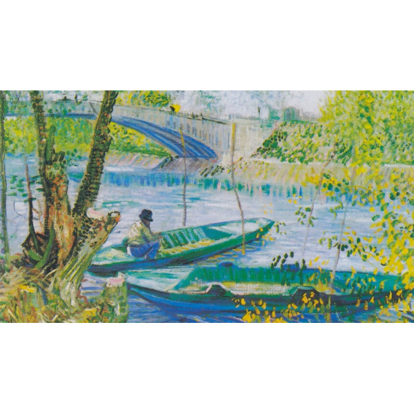 Picture with outline "1B" /950992/ "Boat" 40*60cm WITHOUT paints