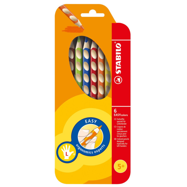 Colored pencils "Stabilo" 6 pcs. /290221/ for EASYcolors shulga (1/24/480)