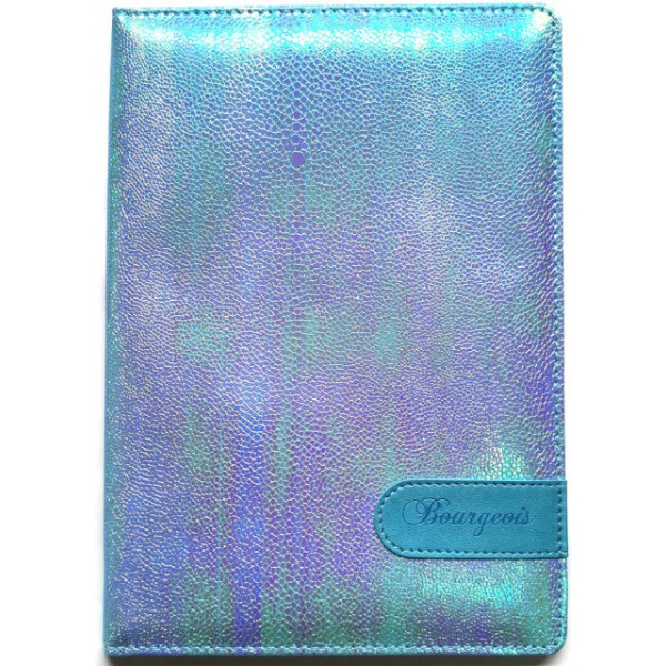 Notebook "Bourgeois" A5/80 leatherette TV cover /dis.9218/ ext. Bl. 70g, # (1/40)
