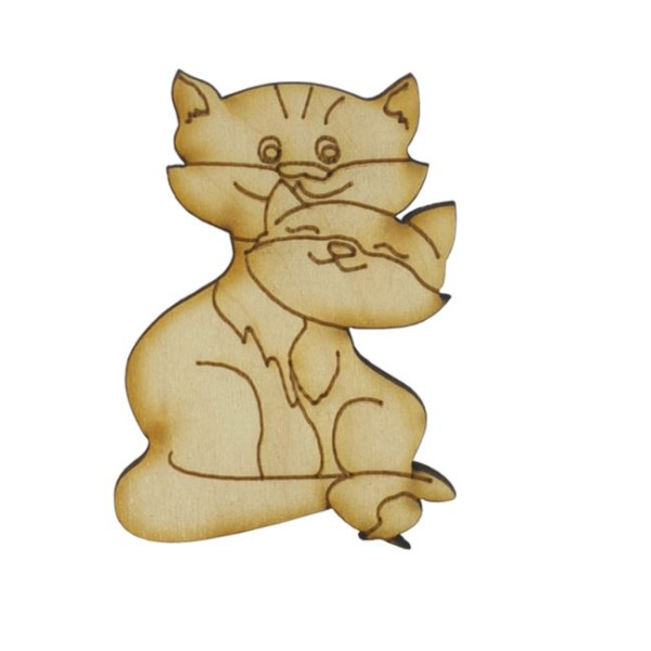 Blank "Atlas" "Cats in Love" /AS-4664, B-0302/ plywood