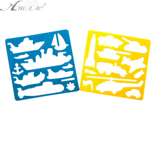 Stencil "Military equipment" /AS-0251/ 2pcs/pack 13cm, Atlas (1/10/160)