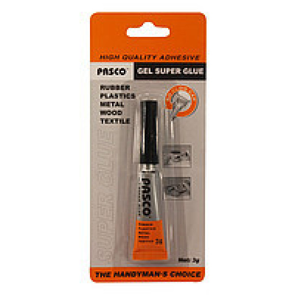 Super glue-GEL "Pasco" /C-007-2/ 3 g, on a blister (1/24/576)