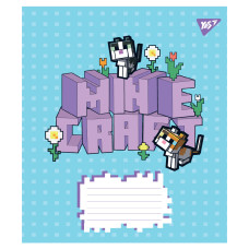 Зошит уч. "YES" 12арк.# /767583/ "Minecraft Flowers" (25/500)