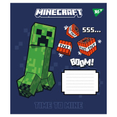 Тетрадь уч. "YES" 12л.== /767557/ "Minecraft Signs" (25/500)