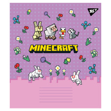 Тетрадь уч. "YES" 12л.== /767591/ "Minecraft Spring" (25/500)